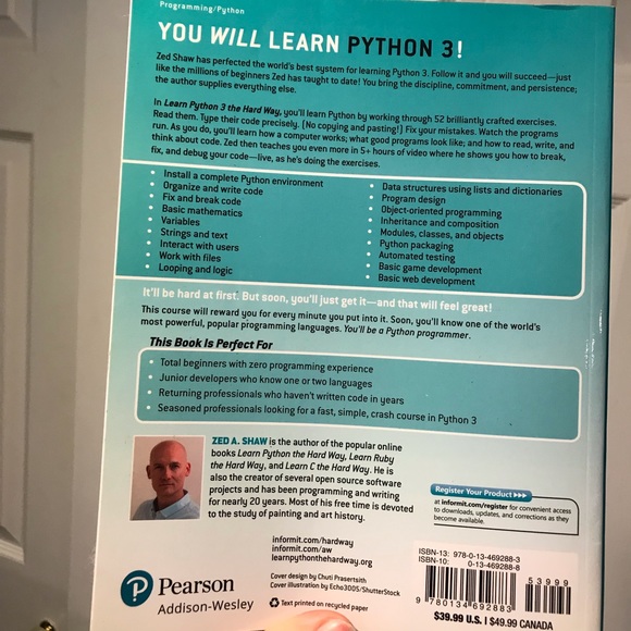 Learn Python 3 the Hard Way - Picture 2 of 2
